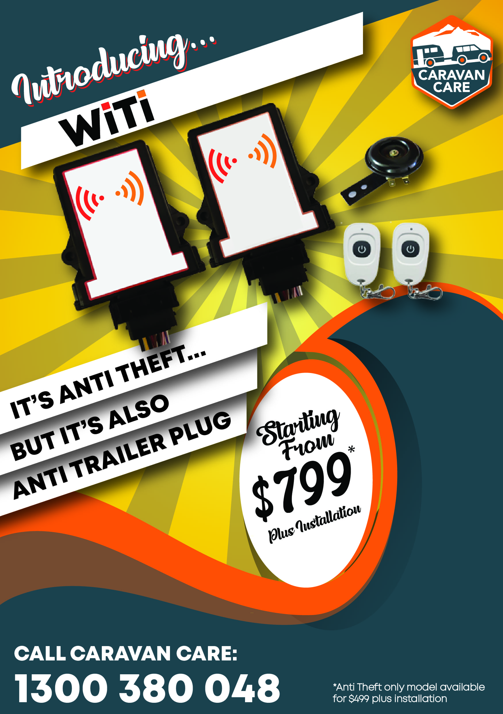 WiTi Anti-Theft device